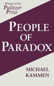 portada People of Paradox: An Inquiry Concerning the Origins of American Civilization (Cornell Paperbacks) (in English)