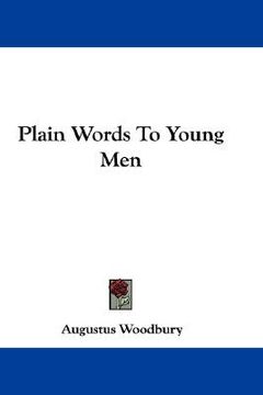 portada plain words to young men (en Inglés)