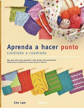 portada Aprenda a Hacer Punto Cuadrado a Cuadrado (in Spanish)