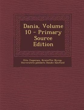 portada Dania, Volume 10 (in Danés)