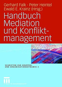 portada Handbuch Mediation und Konfliktmanagement (en Alemán)