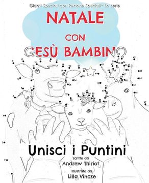 portada Natale con Gesù Bambino: Unisci i Puntini (en Italiano)