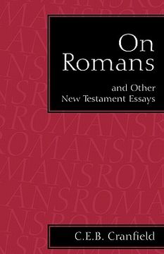 portada on romans: and other new testament essays (en Inglés)