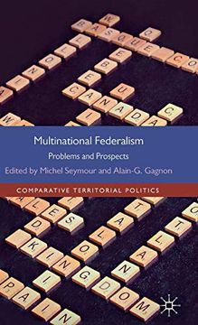 portada Multinational Federalism: Problems and Prospects (Comparative Territorial Politics) (en Inglés)