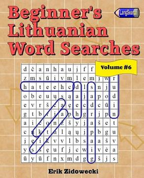 portada Beginner's Lithuanian Word Searches - Volume 6 (en Lituano)