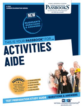 portada Activities Aide (C-3101): Passbooks Study Guide Volume 3101 (en Inglés)