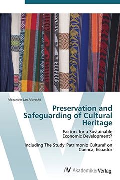 portada Preservation and Safeguarding of Cultural Heritage