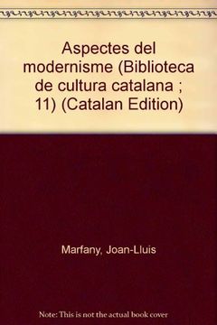 portada Aspectes del modernisme (Biblioteca de cultura catalana)