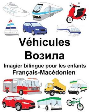 portada Français-Macédonien Véhicules Imagier bilingue pour les enfants