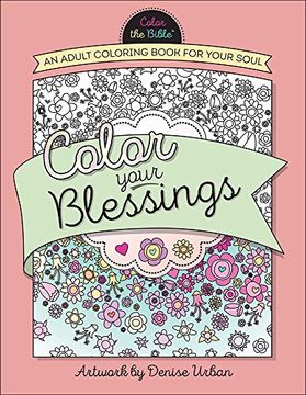 portada COLOR YOUR BLESSINGS (Color the Bible) (en Inglés)