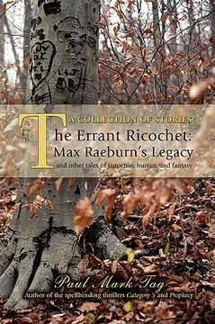 portada the errant ricochet: max raeburn's legacy: and other tales of suspense, humor, and fantasy (in English)