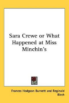 portada sara crewe or what happened at miss minchin's (en Inglés)