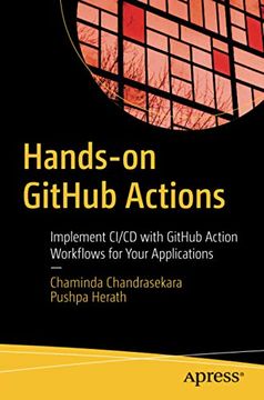 portada Hands-On Github Actions: Implement Ci/Cd With Github Action Workflows for Your Applications [Soft Cover ] 