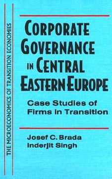 portada corporate governance in central eastern europe: case studies of firms in transition (en Inglés)