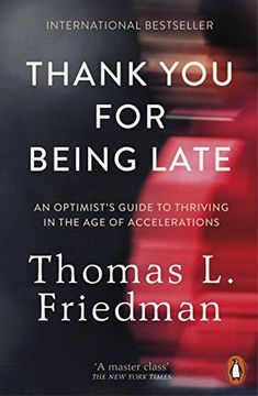 portada Thank You For Being Late (en Inglés)