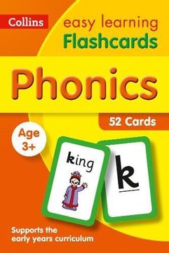 portada Phonics Flashcards: 52 Cards (Collins Easy Learning Preschool)