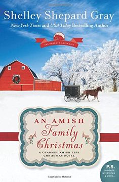 portada An Amish Family Christmas: A Charmed Amish Life Christmas Novel (en Inglés)