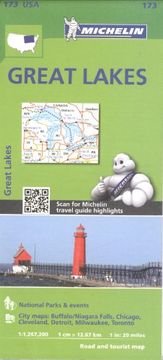 portada Michelin Great Lakes Map