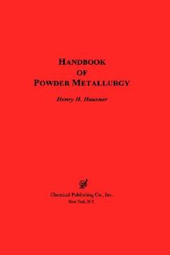 portada handbook of powder metallurgy (in English)