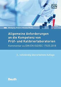 portada Allgemeine Anforderungen an die Kompetenz von Prüf- und Kalibrierlaboratorien (en Alemán)