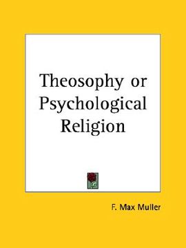 portada theosophy or psychological religion