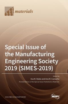 portada Special Issue of the Manufacturing Engineering Society 2019 (SIMES-2019) (in English)