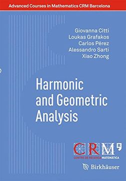 portada Harmonic and Geometric Analysis (in English)