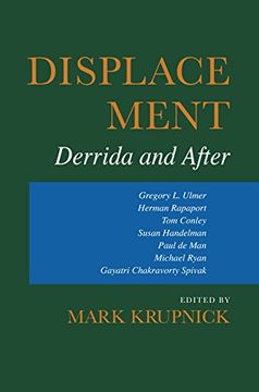 portada Displacement: Derrida and After (Theories of Contemporary Culture) (en Inglés)