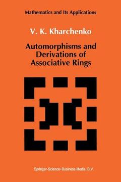 portada Automorphisms and Derivations of Associative Rings (en Inglés)