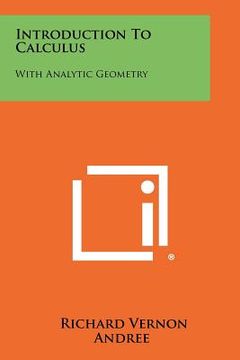 portada introduction to calculus: with analytic geometry