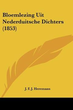 portada Bloemlezing Uit Nederduitsche Dichters (1853)