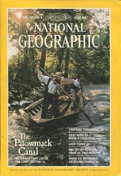 portada NATIONAL GEOGRAPHIC. VOL. 171, Nº 6. JUNE 1987. THE PATOWMACK CANAL.