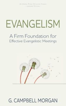 portada Evangelism: A Firm Foundation for Effective Evangelistic Meetings (en Inglés)