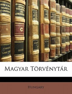 portada Magyar Torvenytar (in Húngaro)