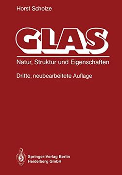 portada Glas: Natur, Struktur und Eigenschaften (en Alemán)