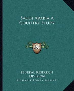 portada saudi arabia a country study