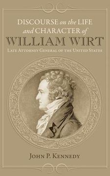 portada Discourse on the Life and Character of William Wirt (in English)