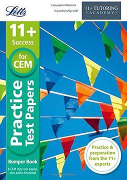 portada Letts 11+ Success -- 11+ Practice Test Papers Bumper Book, Inc. Audio Download: For the Cem Tests (in English)