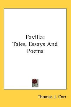 portada favilla: tales, essays and poems (en Inglés)