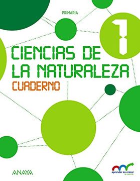 portada Aprender es Crecer en Conexión, ciencias de la naturaleza, 1 Educación Primaria (Castilla y León, Navarra, País Vasco). Cuaderno (Paperback)