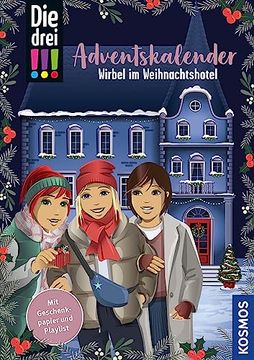 portada Die Drei! , Wirbel im Weihnachtshotel de Maja von Vogel(Kosmos Verlags-Gmbh) (en Alemán)