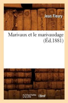 portada Marivaux Et Le Marivaudage (Éd.1881) (in French)