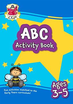 portada New abc Activity Book for Ages 3-5: Perfect for Learning the Alphabet (Cgp Primary Fun) (en Inglés)