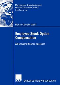 portada employee stock option compensation: a behavioral finance approach (in English)