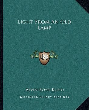 portada light from an old lamp (en Inglés)