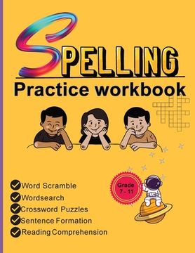 portada Spelling Practice Workbook: Building Spelling Skills of Tier Two Academic Words Part -1 (in English)