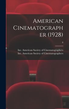 portada American Cinematographer (1928); 8 (en Inglés)