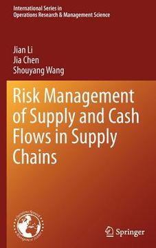 portada risk management of supply and cash flows in supply chains