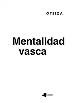 portada Mentalidad vasca (in Spanish)