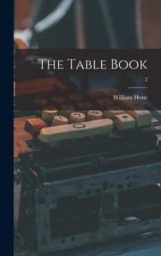 portada The Table Book; 2 (en Inglés)